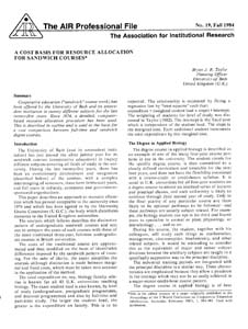 APF-019-1984-Fall_The-Cost-Basis-for-Resource-Allocation-for-Sandwich-Courses