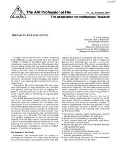 APF-022-1985-Summer_Preparing-for-Self-Study